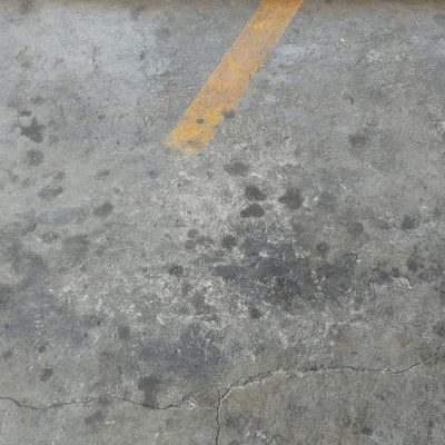 Oil Stained Parking Lot